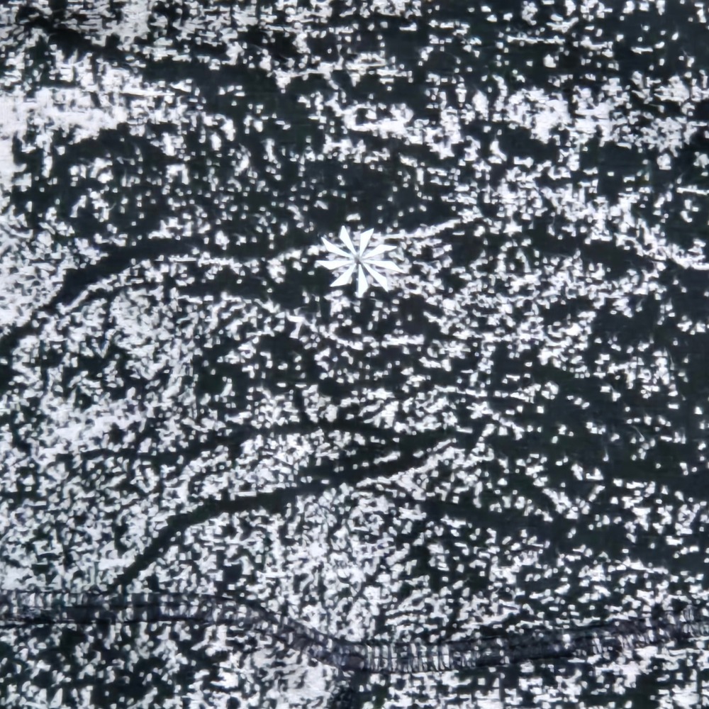 Athleta Elation Glades High Rise 7/8 Leggings Black White Abstract Print Yoga S - Picture 8 of 11